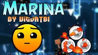 Marina By VitjaTB1 - All Coins - Geometry Dash - AriuX