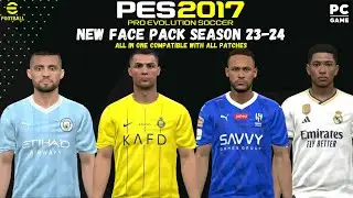 PES 17 Mega Face Pack Season 23-24 | 2023
