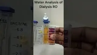 FM3 WTP Water Analysis of Dialysis RO Hardness Test