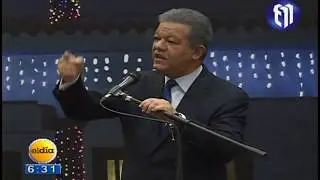 Amelia Deschamps y Javier Cabreja comentan Almuerzo Aniversario del PLD en ausencia de Danilo Medina