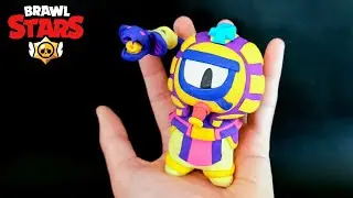 Making brawl stars Pharaotis - clay art