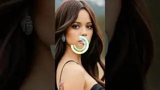 ✨ Jenna Ortega's Stylish Metamorphosis! 🎨✨#shorts #wednesdayaddams #anime #cartoon #edit