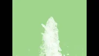 green screen - agua jorrando 1