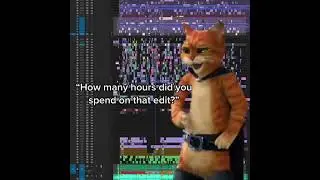 how much I spent time for editing 