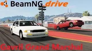 Beamng drive - Тест драйв Gavril Grand Marshal в базовой комплектации?