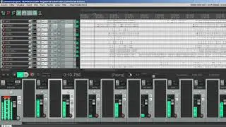 Mixagem completa no reaper - mixando uma musica completa para um amigo (Porr@ de amor)