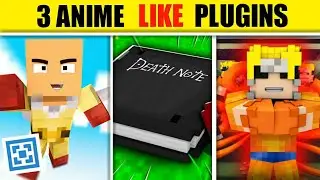 Top 3 Plugins Like Anime For Minecraft || Aternos..