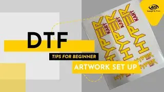 DTF ARTWORK SET UP FOR BROTHER GTX PHOTOSHOP CC