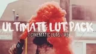 7 Cinematic LUTs • LUT Pack | Premiere Pro, Final Cut Pro