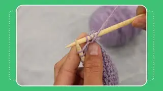 How To Purl Stitch - Knitting for Beginners
