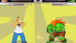 MUGEN: homero simpson #1