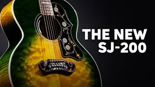 Gibson Acoustic SJ-200 Quilt Maple Top Acoustic Guitar