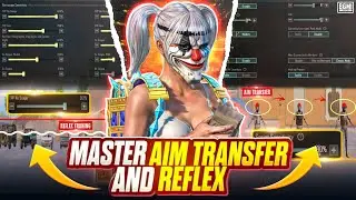 MASTER AIM TRANSFER AND REFLEX 🔥 SENSITIVITY SETTINGS | BGMI SENSITIVITY CODE TODAY