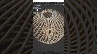 Blender Hard Surface Modeling  - Pendant light | Complex Shape 