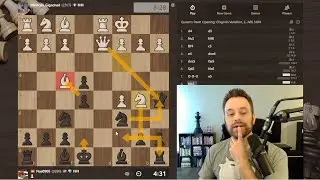 50 moves in 1 minute vs. Super-Prepped Jobava London Opponent | Climbing the Rating Ladder vs. 2307