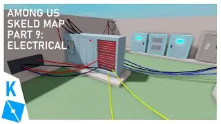 Recreating the SKELD MAP from Among Us in Roblox Studio | Part9 Electrical
