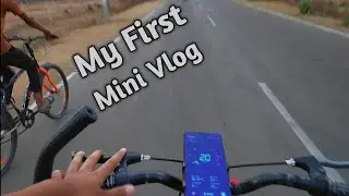My First Mini Vlog | Chill Cycling With Friends 🙂