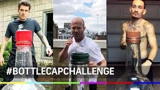 BOTTLE CAP CHALLENGE ЛУЧШИЕ ٭ ДЖЕЙСОН СТЭТХЭМ, СЕРГО и другие Часть 1٭
