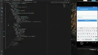 Flutter Firebase Forgot Password Reset Option | Flutter Firebase Tutorials in Telugu