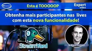Obtenha mais participantes nas lives com esta nova funcionalidade - #streamyard