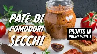 Homemade sun-dried tomato cream
