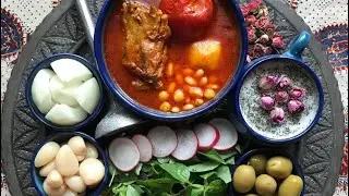 How to make ABGOOSHT ( Meat and potato stew with beans)