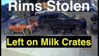 Rims stolen overnight