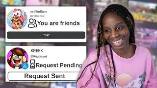 I Sent 100 Roblox YouTubers a Friend Request