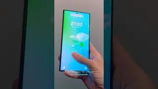 A biometria funciona nessa película do meu S24 Ultra ! #shorts