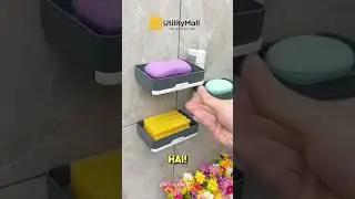 Wall Mounted Multi-Layer Soap Holder