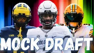 2025 NFL Mock Draft with TRADES | Big QBs SLIP