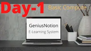 Day-1 Computer Basic Class |  Computer Tutorial in Hindi | Online Computer Class | GeniusNotion