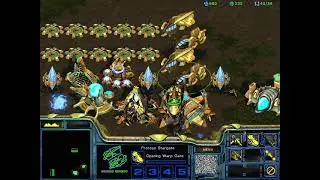 StarCraft: Brood War – Jungle Rumble – Protoss vs. 7 computer players – internal location