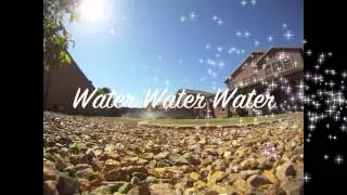 My first YouTube video: Time-lapse video of doing lawn care in the desert. (GoPro and iMovie)