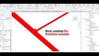 Creating fire protection template - Revit
