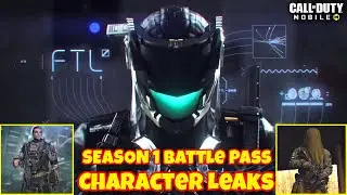 SEASON 1 Part 2 Huge Battle Pass Character Leaks | Cod Mobile Season 1 Leaks | CODM S14 Leaks