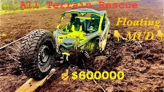 Can 20k lbs Winch power save $60k SXS falling through “Muskeg”? #offroadrecovery #recovery