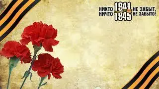 Фон для поздравлений или футажей на 9 мая