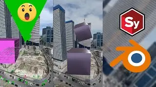 Nobody will show you best way to track with Syntheye and Blender watch this video #fyp #vfx