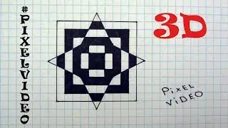 3D Pixel art 