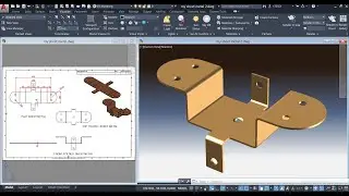 How to Bend/Fold a sheet metal in AUTOCAD tutorial