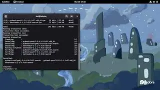 Install Fedora Linux  terminator common terminal  Installation 