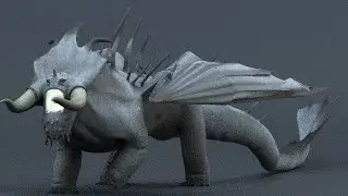 Bewilderbeast Dragon (Flying Version) HTTYD - Blender Animation