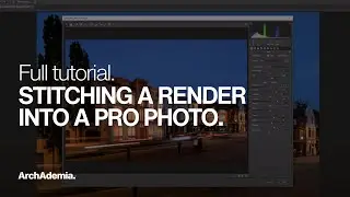 Adding a CGI to a profession photograph backdrop | Photoshop Tutorial