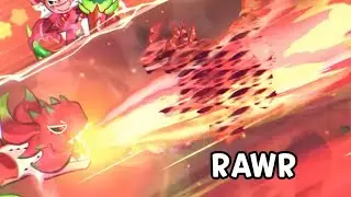 pitaya dragon skill is so flashy that burn my eyes 😩✨
