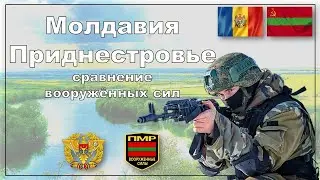 Молдавия Приднестровье  Сравнение вооружённых сил