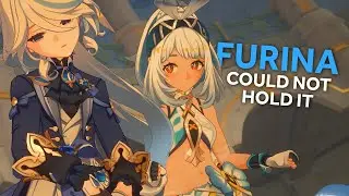 Furina could not hold it in...? (Animation) | Genshin Impact Meme