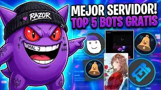 5 Bots GRATIS que harán tu servidor irresistible
