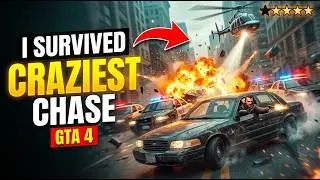 I TRIED TO ESCAPE… THIS HAPPENED 😳🚔 (GTA 4)