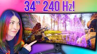 ASUS ROG OLED 34” Ultrawide 240 Hz Gaming Monitor is EPIC